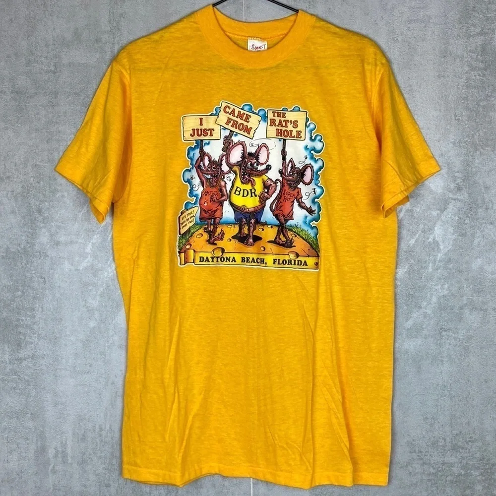 Vintage 70s rats hole daytona beach tee - Picture 2 of 7